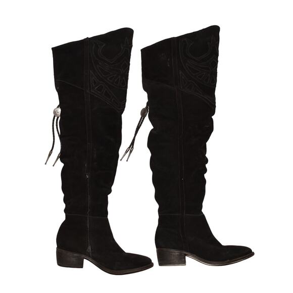 MATISSE X UNDERSTATED LEATHER $698 Over The Knee Tall Leather Boot Size 8 - Picture 2 of 6